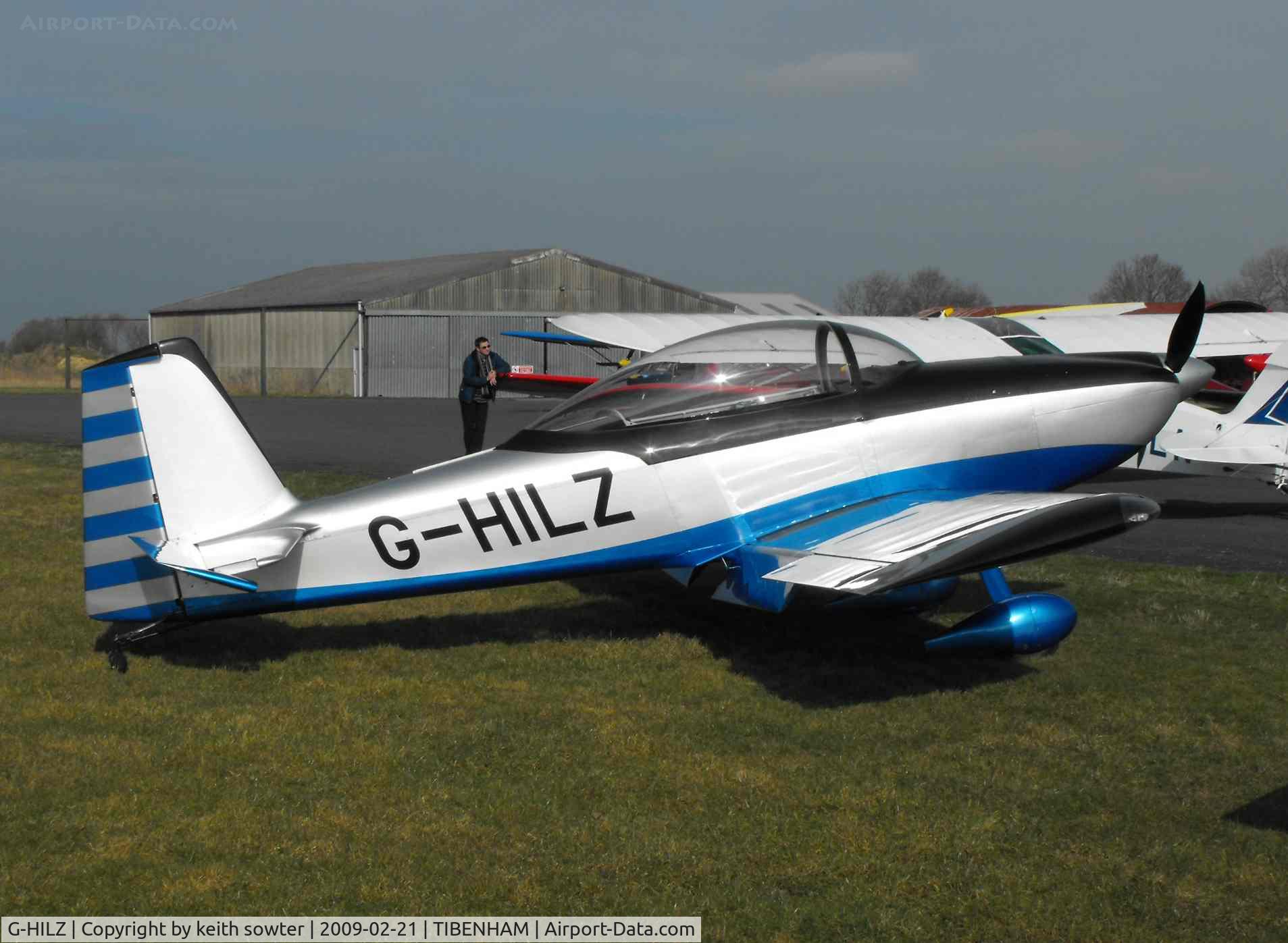 G-HILZ, 2006 Vans RV-8 C/N PFA 303-14471, Colourful Visitor