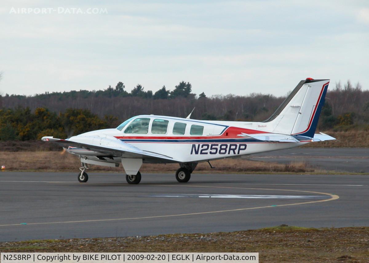 N258RP, 1994 Beech 58 Baron C/N TH-1737, BARON STARTING TAKE OFF FROM RWY 25