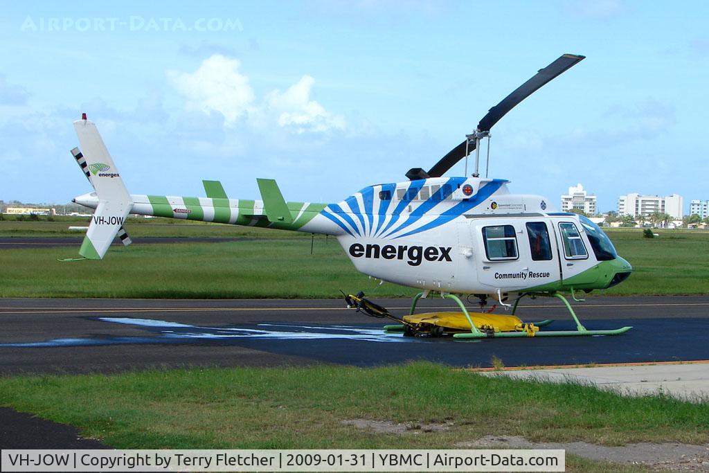 VH-JOW, 1978 Bell 206L-1 LongRanger II C/N 45213, Energex sponsered Community Services Bell 206L