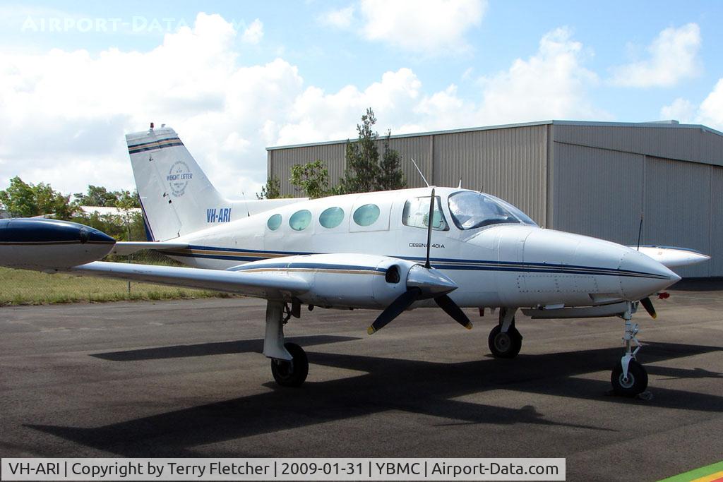 VH-ARI, 1969 Cessna 401A C/N 401A0124, Cessna 401A at Maroochydore
