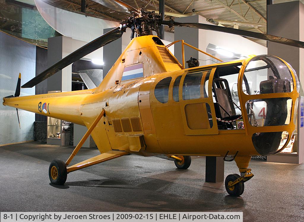 8-1, Westland Dragonfly HR.5 C/N WA/H/62, Old heli of the Royal Netherlands Air Force