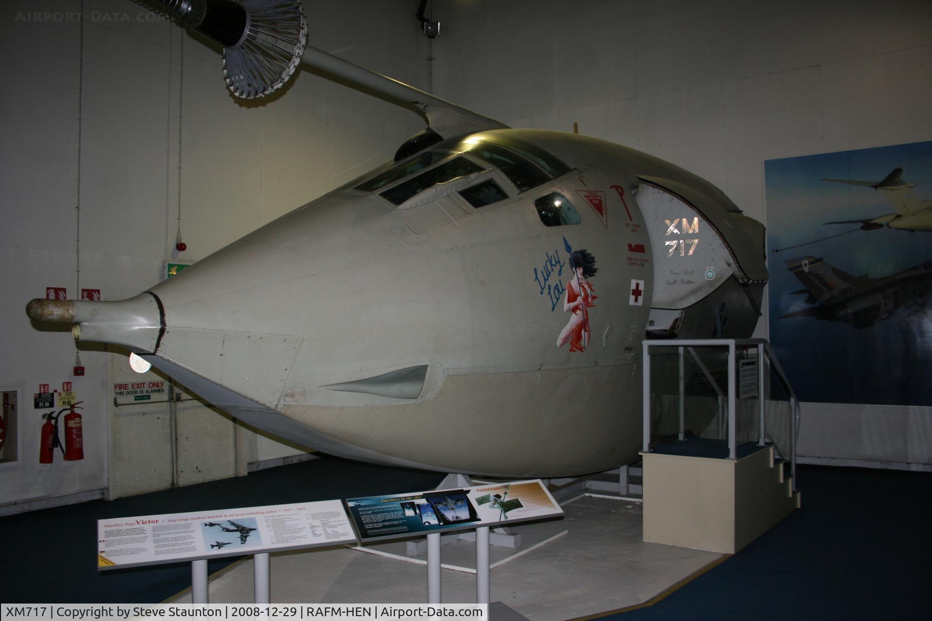 XM717, 1963 Handley Page Victor K.2 C/N HP80/85, Taken at the RAF Museum, Hendon. December 2008