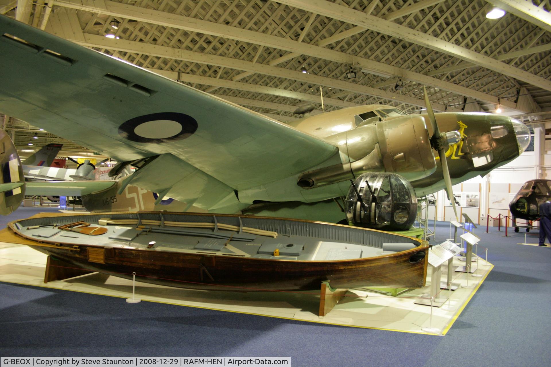 G-BEOX, Lockheed Hudson IV C/N 6464, Taken at the RAF Museum, Hendon. December 2008