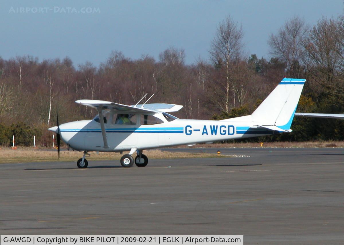 G-AWGD, 1968 Reims F172H Skyhawk C/N 0503, GOLF DELTA RUNNING UP