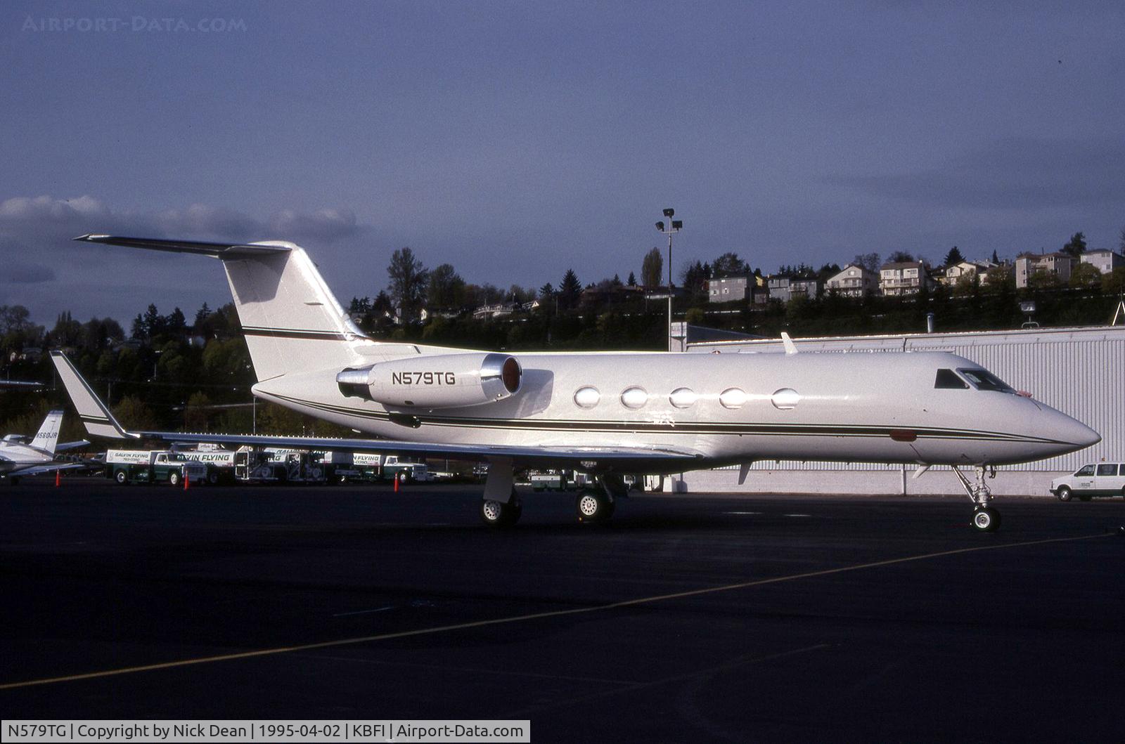 N579TG, 1984 Grumman G1159A Gulfstream III C/N 433, KBFI