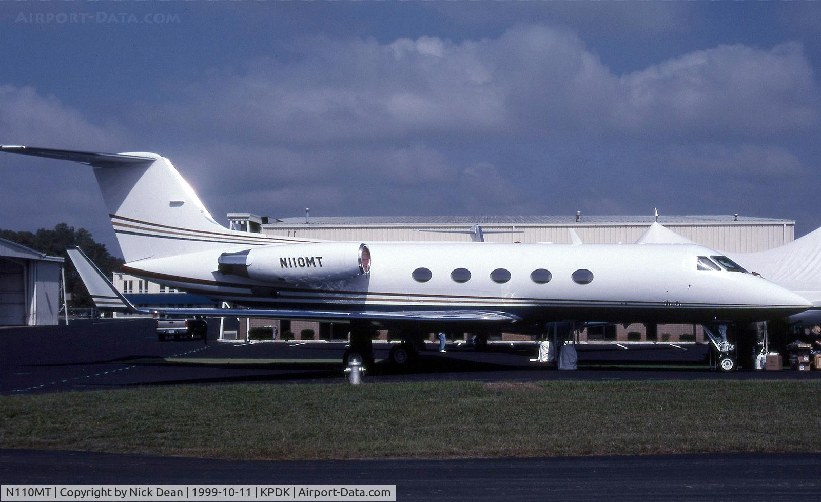 N110MT, 1984 Grumman G1159A Gulfstream III C/N 444, KPDK