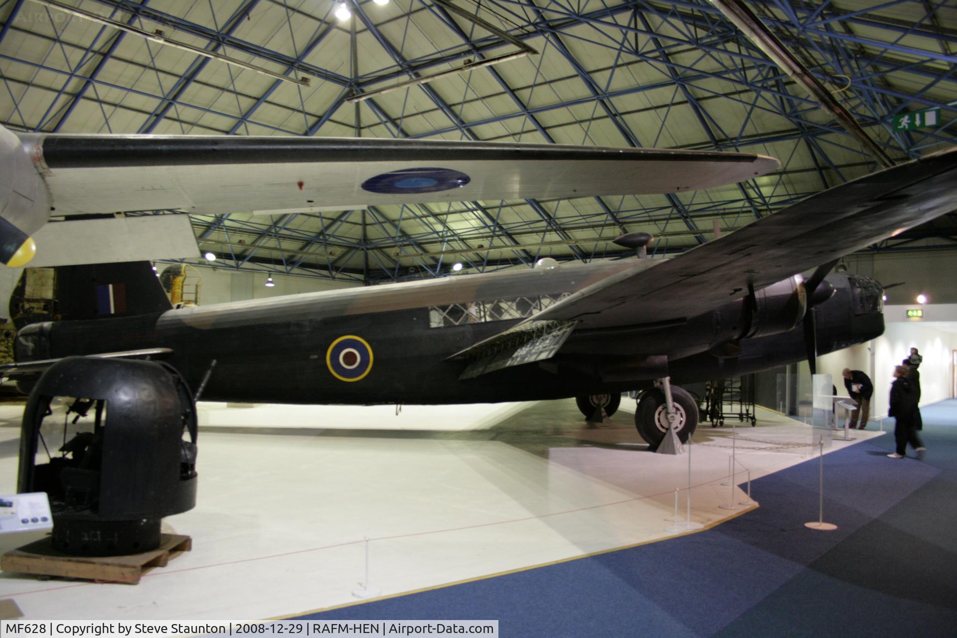 MF628, Vickers Wellington T.10 C/N Not found MF628, Taken at the RAF Museum, Hendon. December 2008
