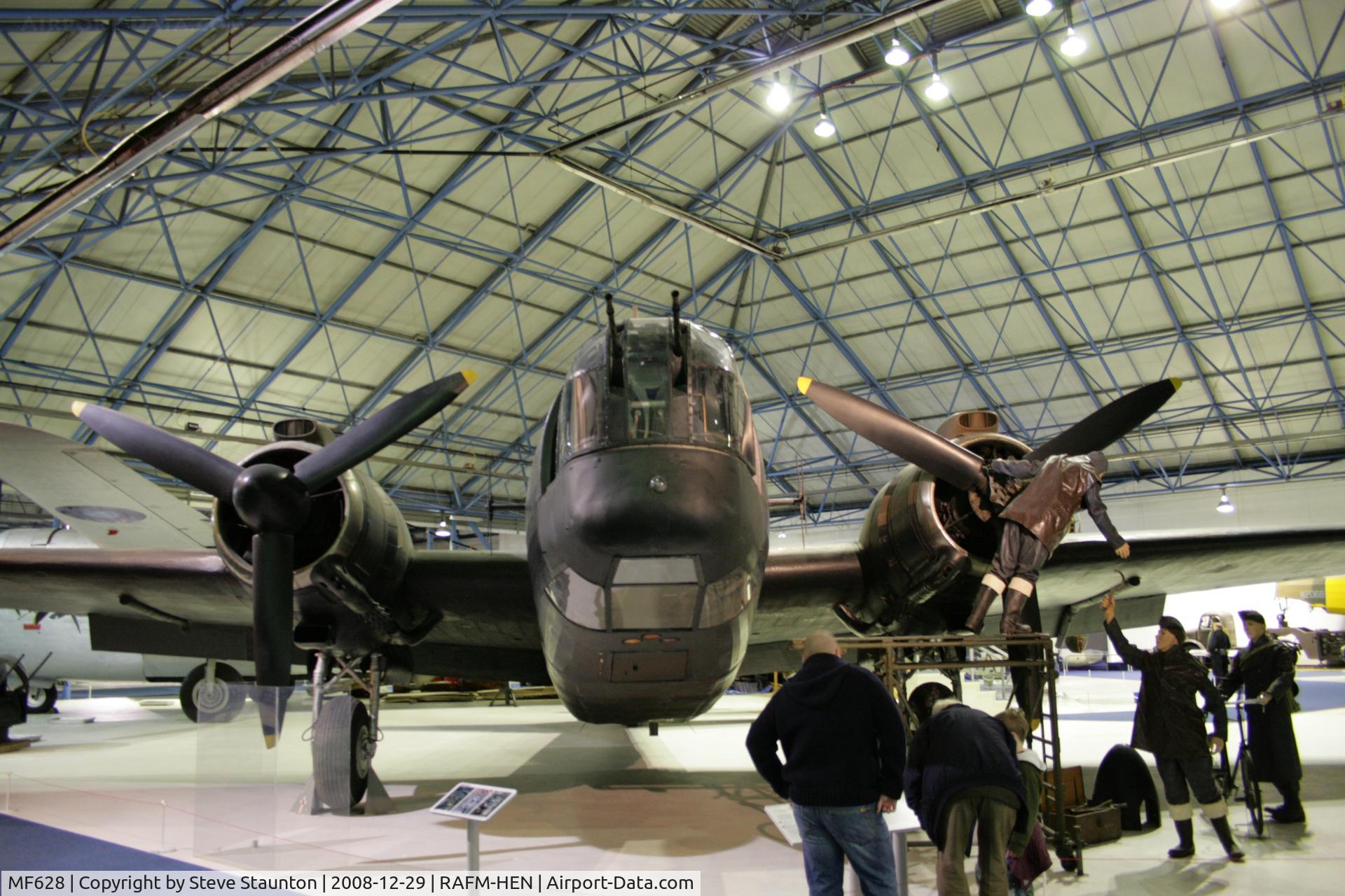 MF628, Vickers Wellington T.10 C/N Not found MF628, Taken at the RAF Museum, Hendon. December 2008