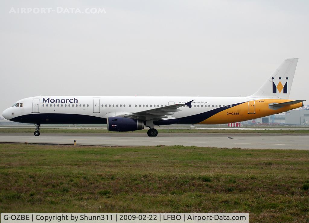 G-OZBE, 2002 Airbus A321-231 C/N 1707, Taxiing to the terminal...