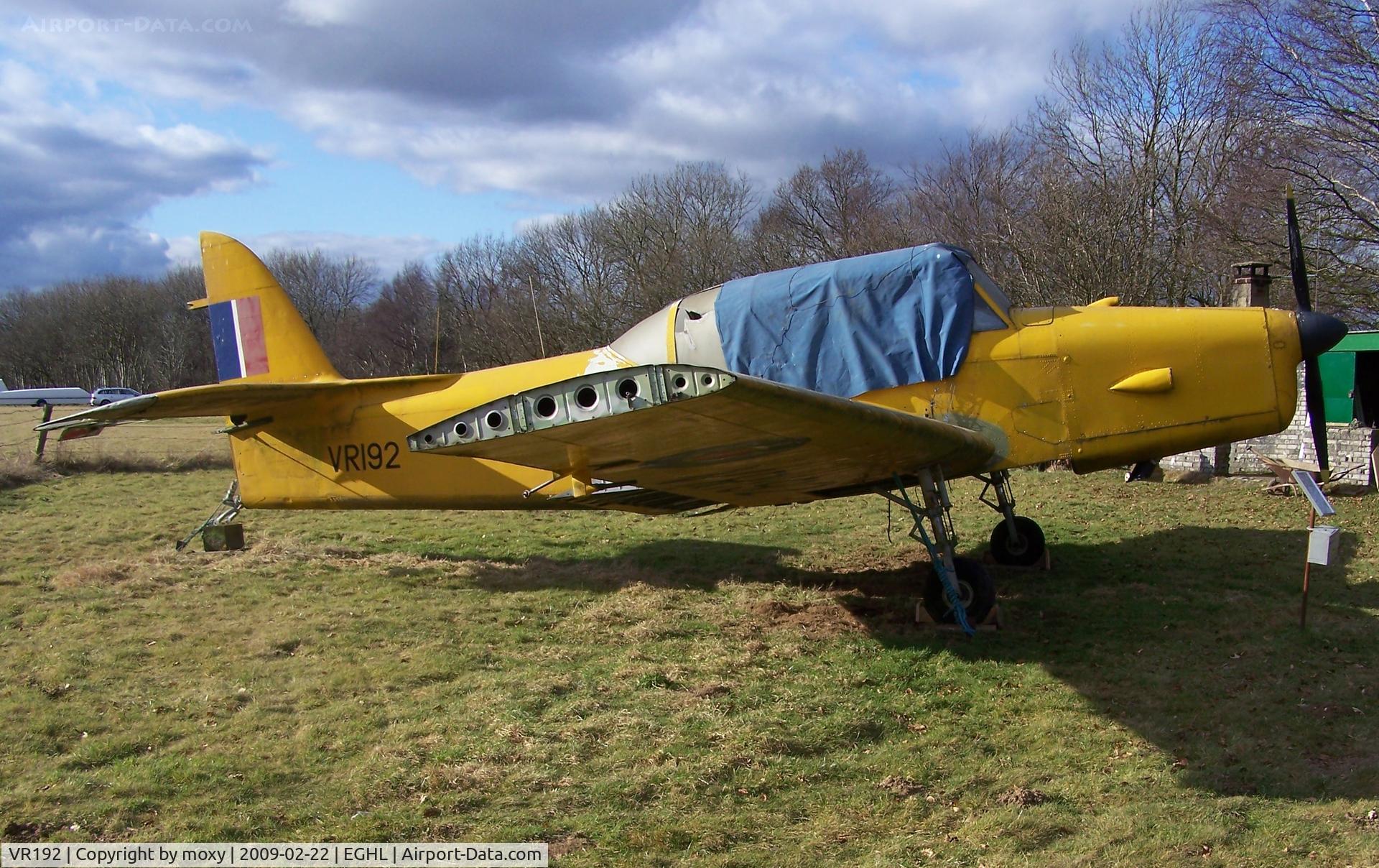 VR192, Percival P-40 Prentice T1 C/N 6059, Percival Prentice T1  Gypsy Queen 32  250 hp