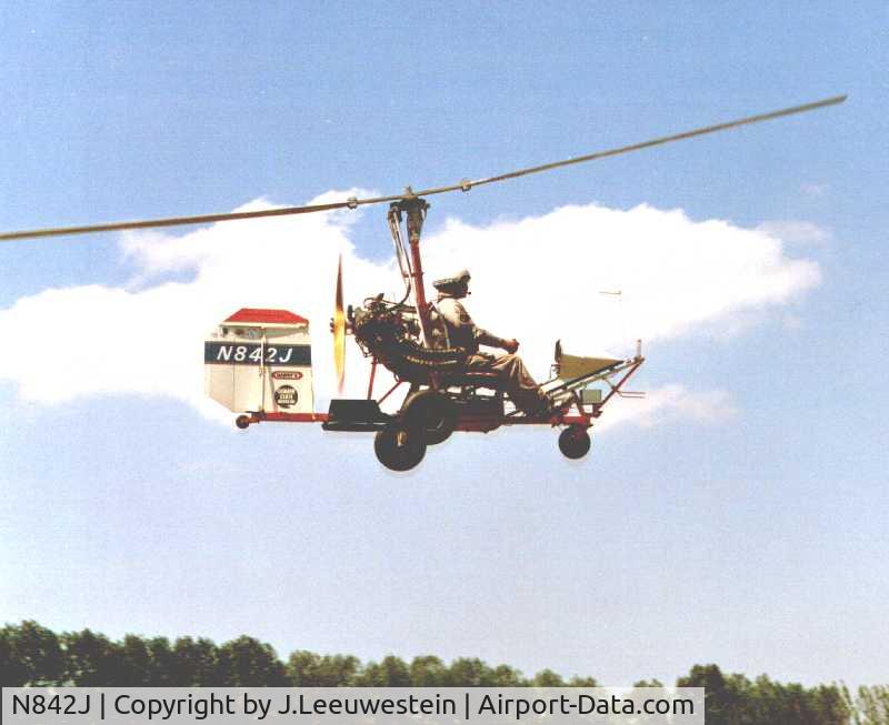 N842J, 1984 Bensen B-8M Gyrocopter C/N RJC 1, Pictures taken during a model aircraft show in Hazerswoude Netherlands