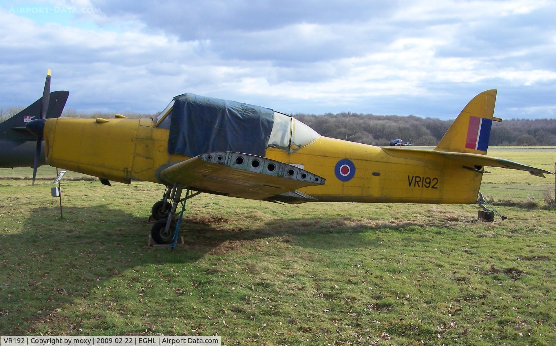 VR192, Percival P-40 Prentice T1 C/N 6059, Percival Prentice T1  Gypsy Qyeen 32  250 hp