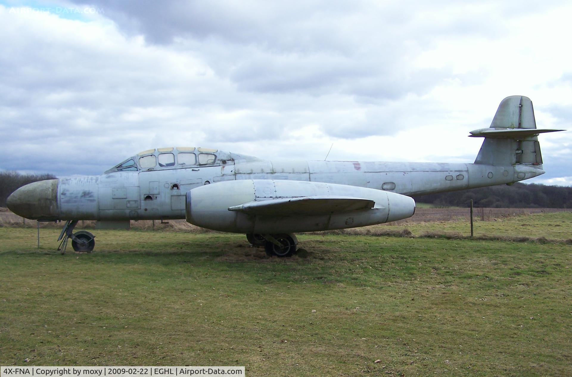 4X-FNA, 1953 Gloster Meteor NF.13 C/N 5616, Gloster Meteor NF13 - 1 Kill in Suez, Egyptian AF IL-14, Composite with bits from WD220/WM234/VZ412
