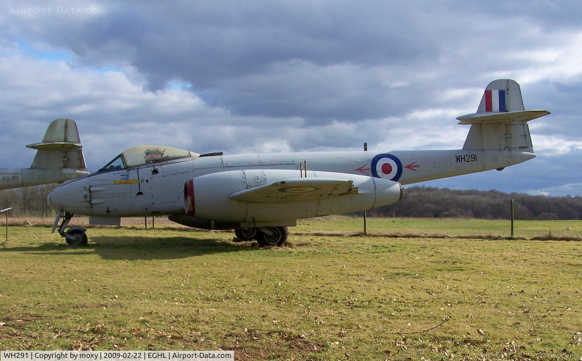 WH291, Gloster Meteor F.8 C/N Not found WH291, Gloster Meteor F.8  Last one to serve in the RAF
