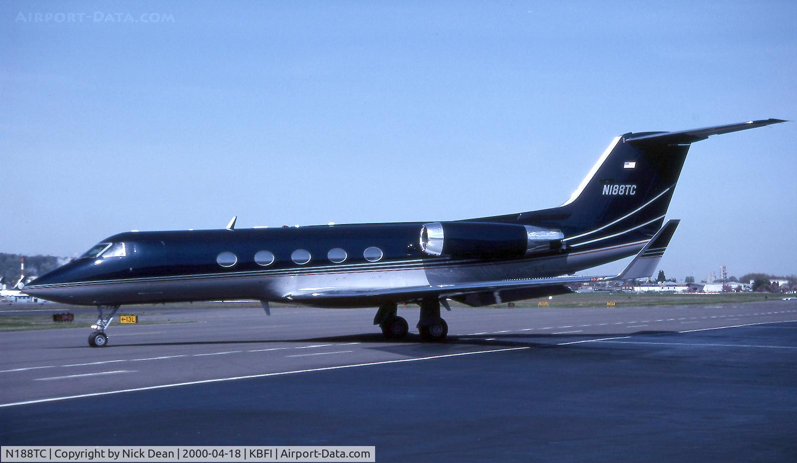 N188TC, 1987 Grumman G-1159A Gulfstream III C/N 492, KBFI