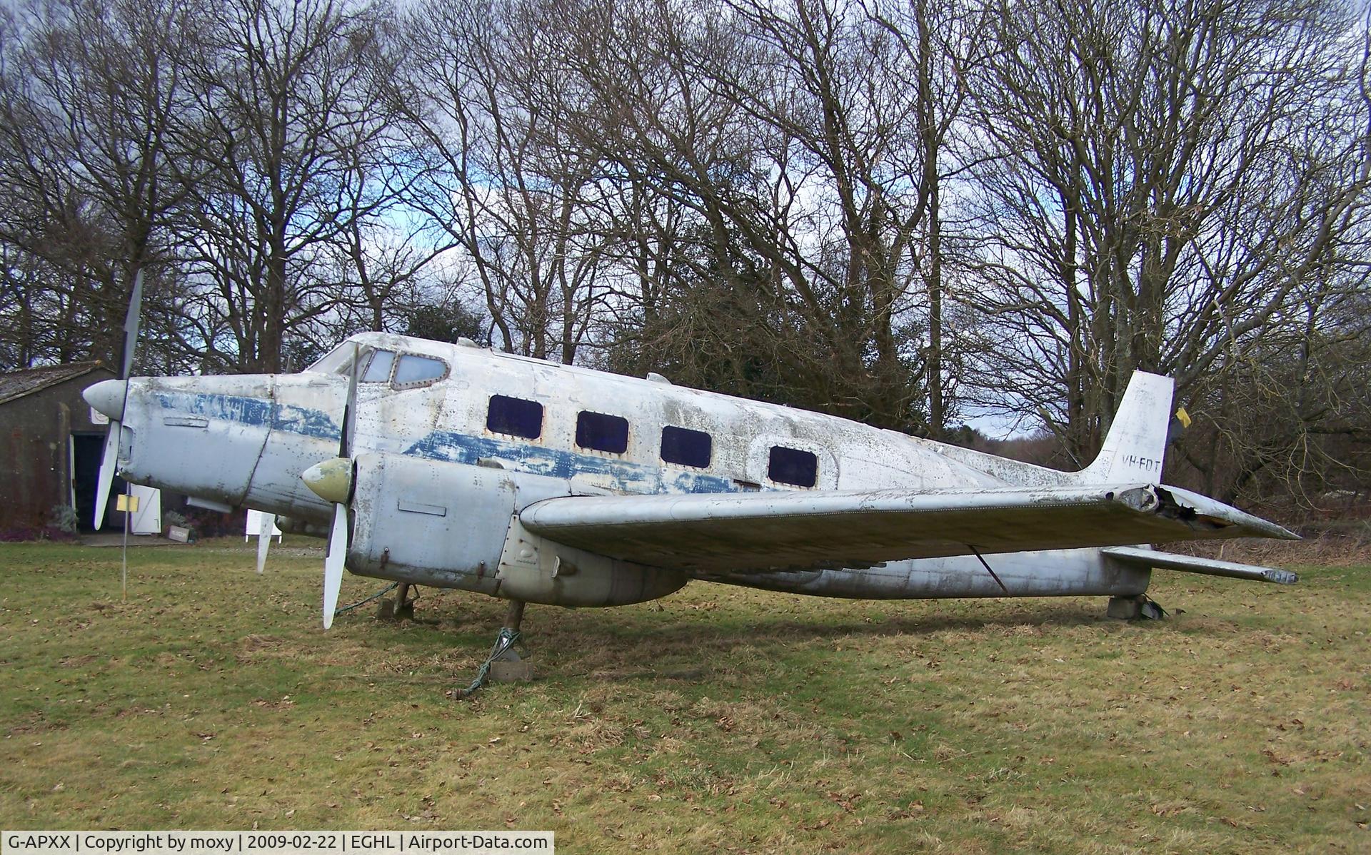 G-APXX, De Havilland Australia DHA-3 Drover Mk.2 C/N DHA5014, Australian designed for the Flying Doctor Service. Not what I would call in pristine condition.