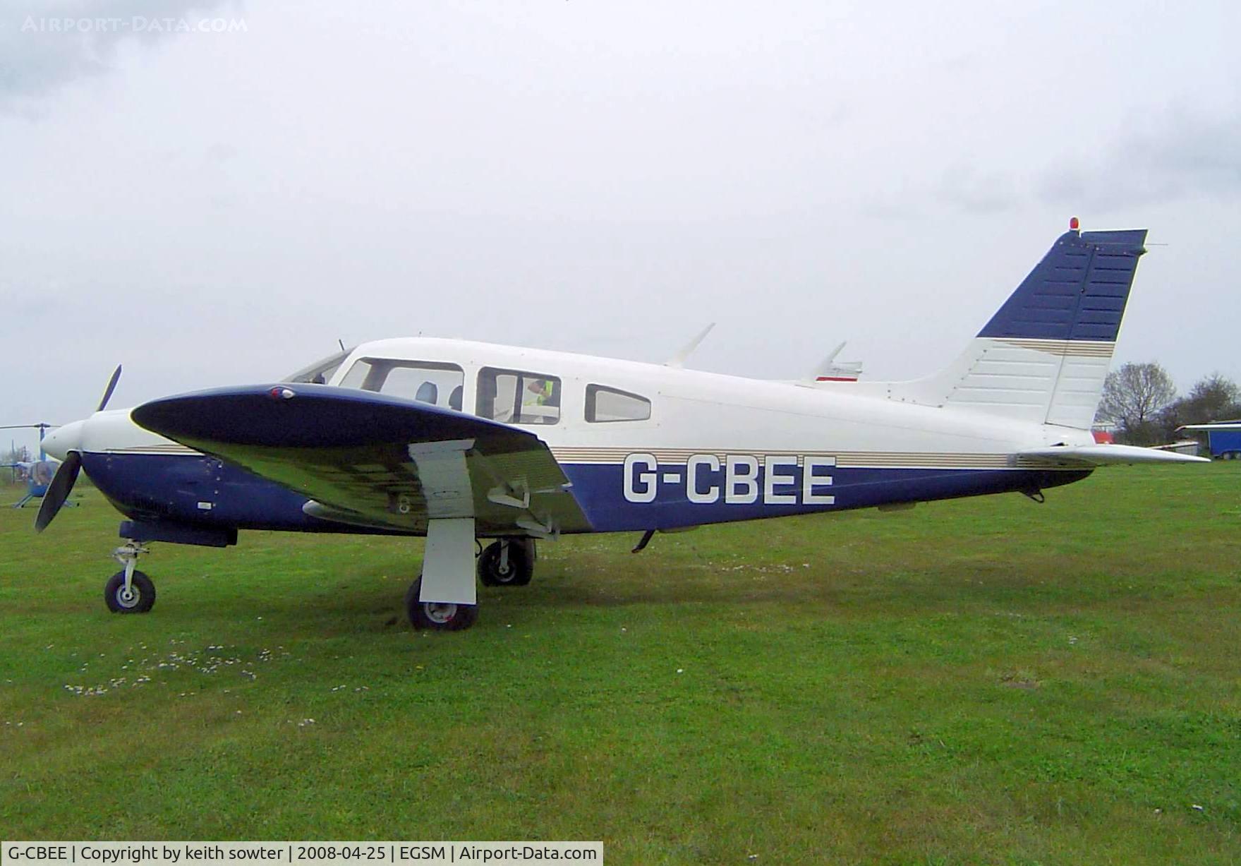 G-CBEE, 1976 Piper PA-28R-200 Cherokee Arrow C/N 28R-7635055, Visitor