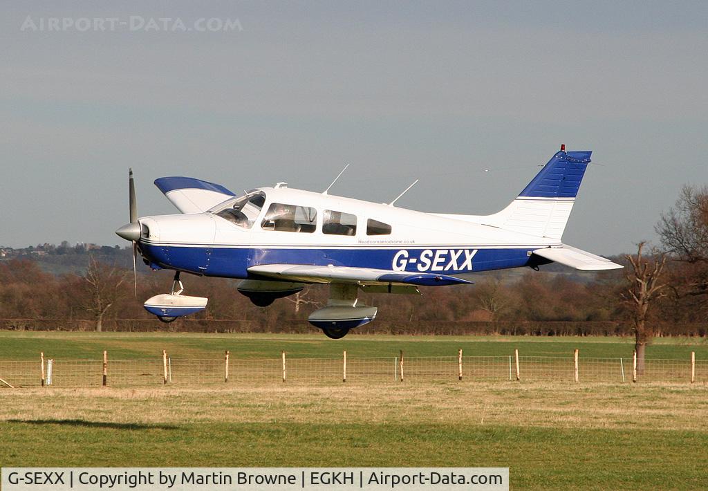 G-SEXX, 1978 Piper PA-28-161 Cherokee Warrior II C/N 28-7816196, PIPER PA28