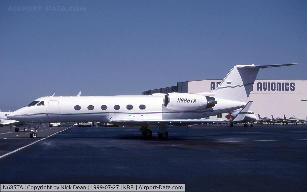 N685TA, 1986 Gulfstream Aerospace Gulfstream IV C/N 1003, KBFI