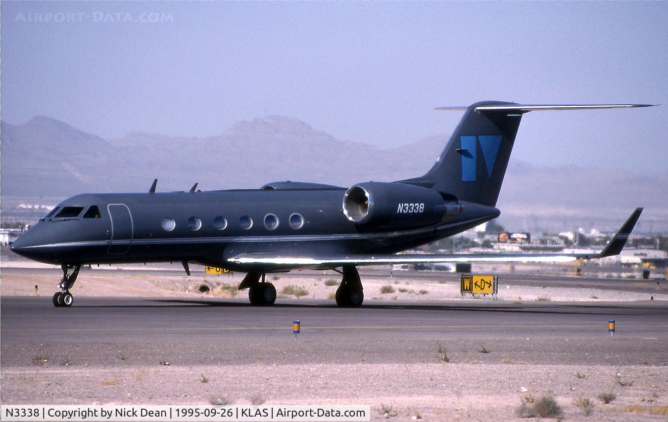 N3338, 1986 Gulfstream Aerospace Gulfstream IV C/N 1006, KLAS