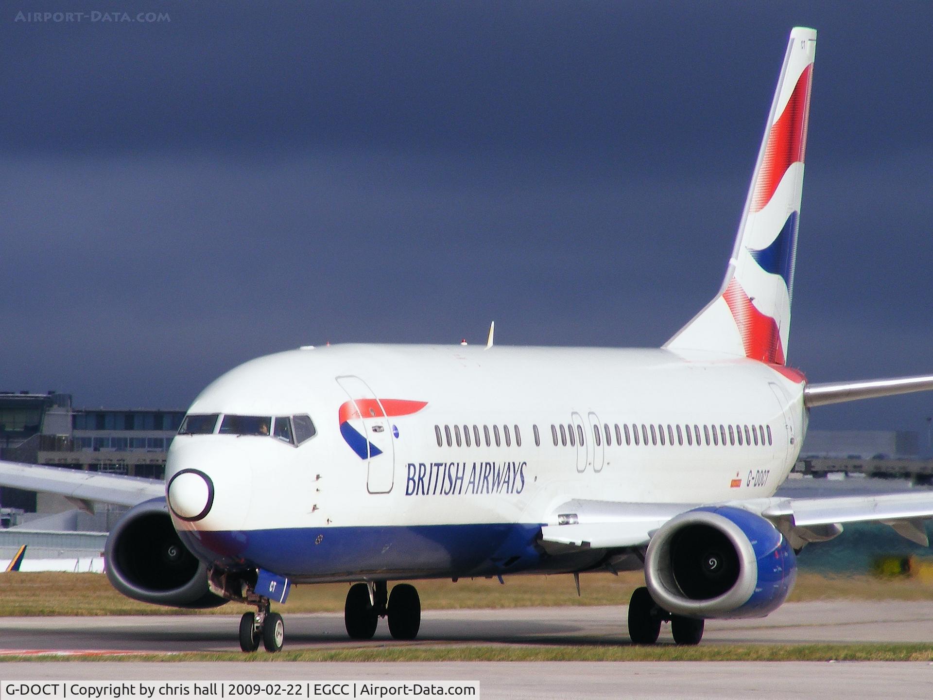 G-DOCT, 1992 Boeing 737-436 C/N 25853, British Airways