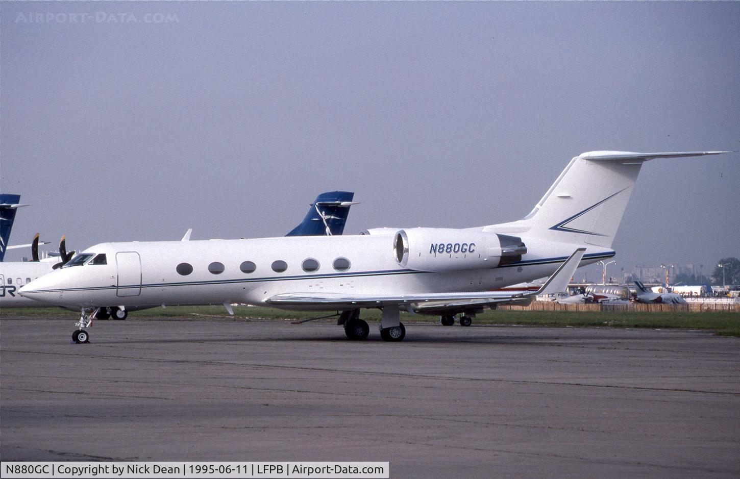 N880GC, Gulfstream Aerospace G-IV C/N 1016, Paris Le Bourget
