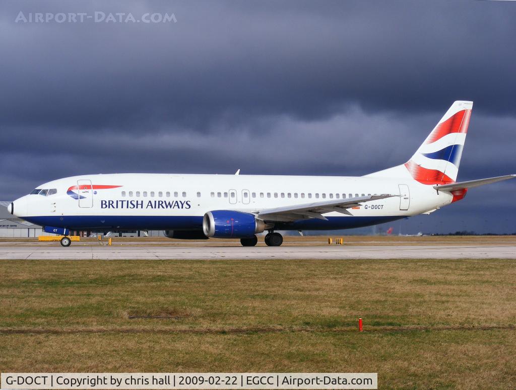 G-DOCT, 1992 Boeing 737-436 C/N 25853, British Airways