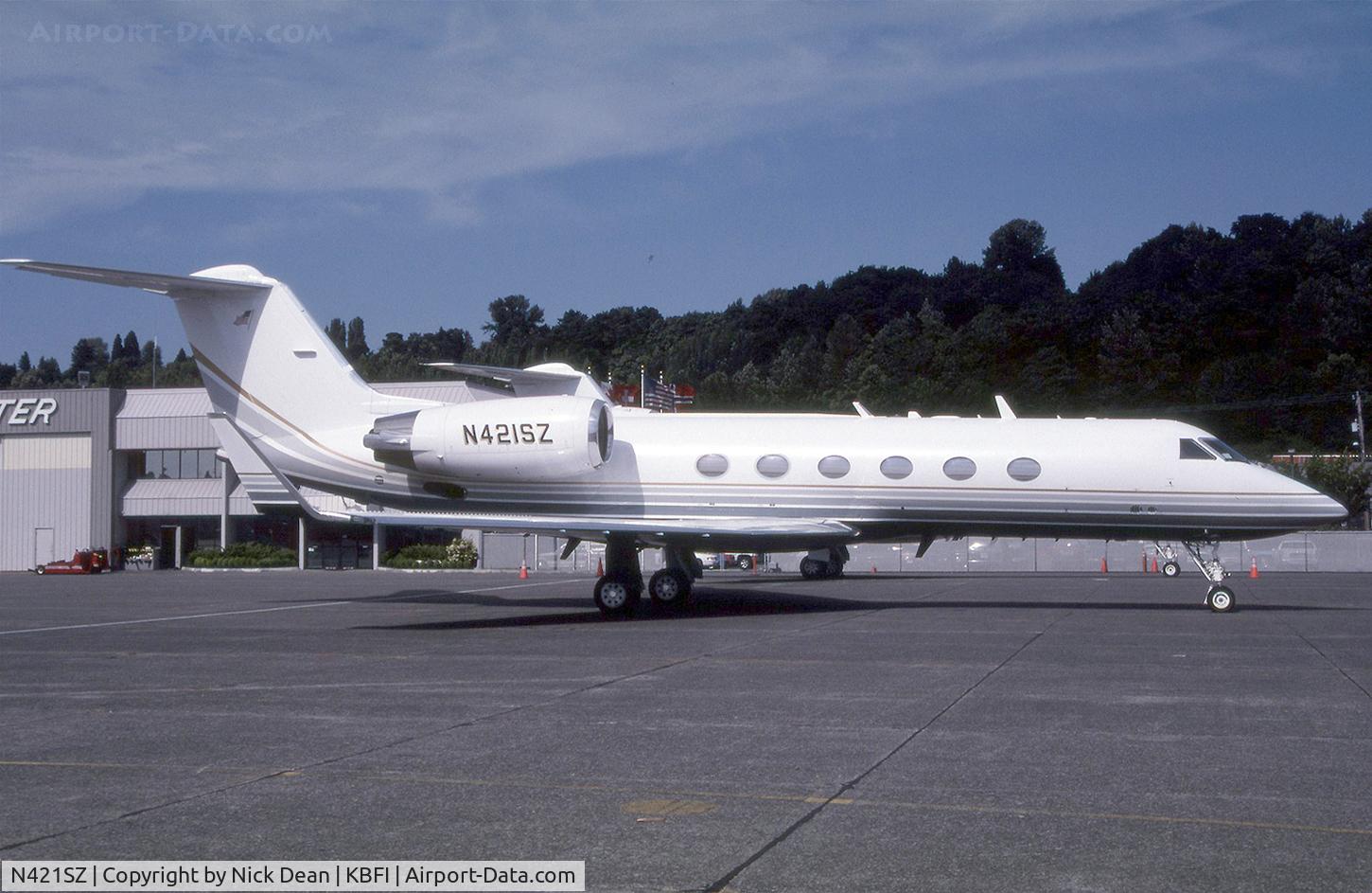 N421SZ, 1987 Gulfstream Aerospace Gulfstream IV C/N 1025, KBFI