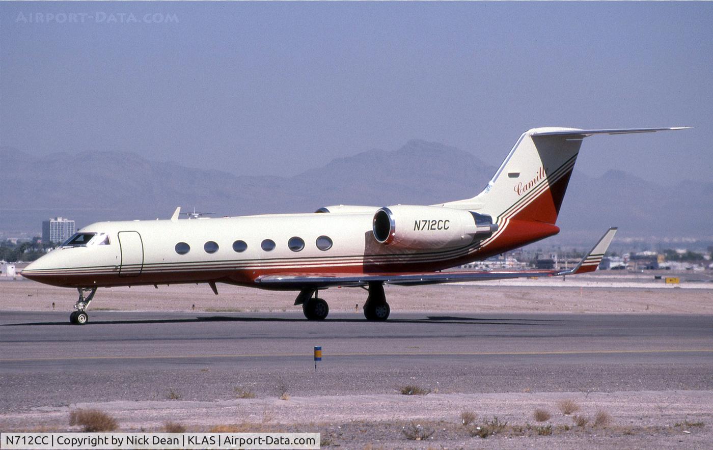 N712CC, 1987 Gulfstream Aerospace G-IV C/N 1028, KLAS (Owned by Bill Cosby)