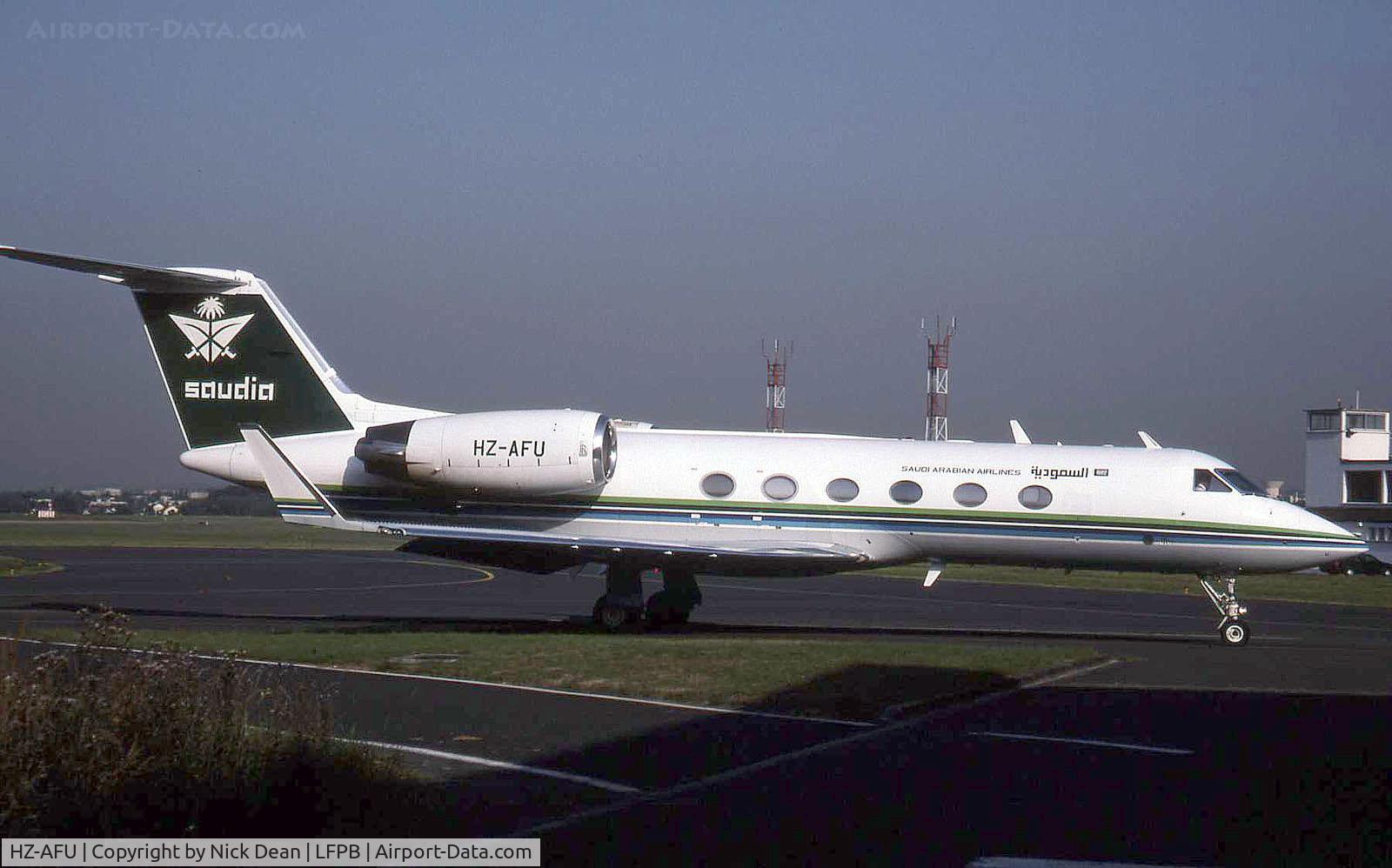 HZ-AFU, 1987 Gulfstream Aerospace Gulfstream IV C/N 1031, Paris Le Bourget
