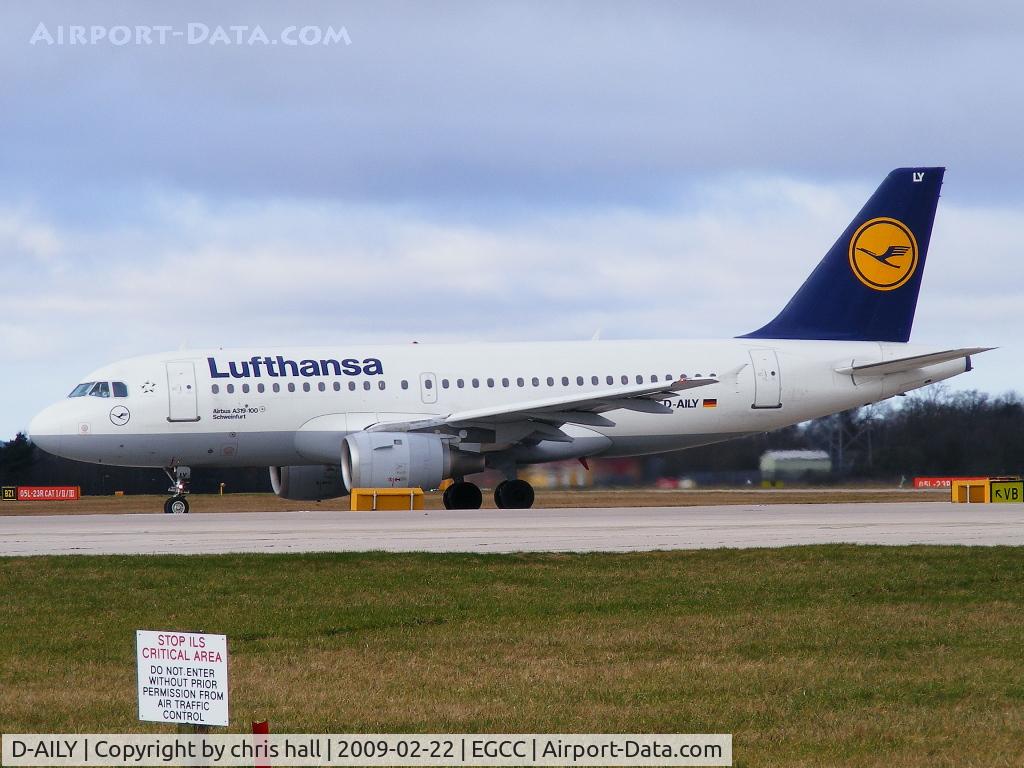 D-AILY, 1998 Airbus A319-114 C/N 875, Lufthansa