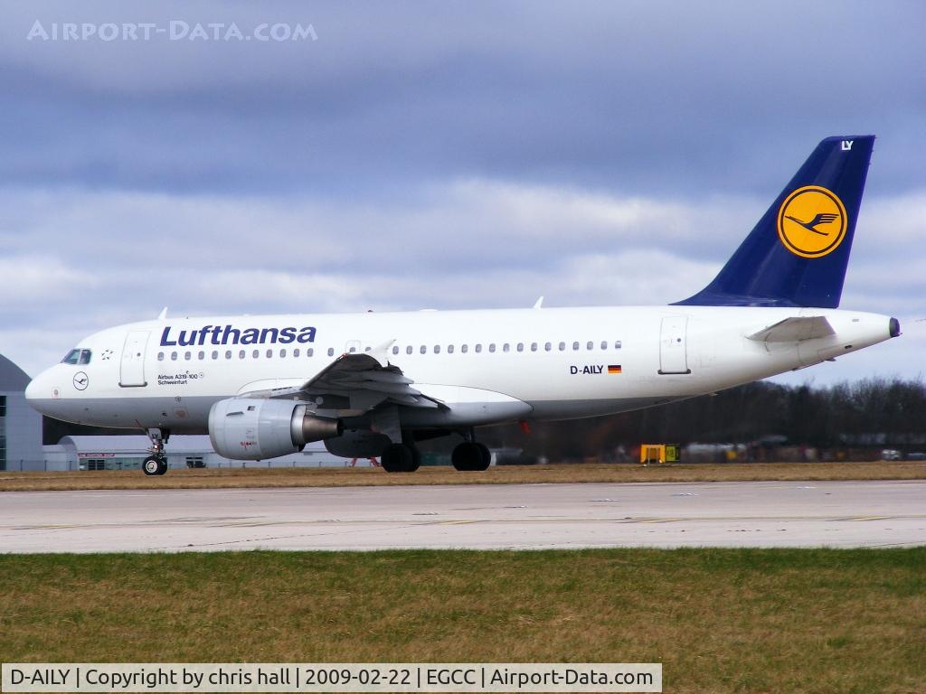D-AILY, 1998 Airbus A319-114 C/N 875, Lufthansa