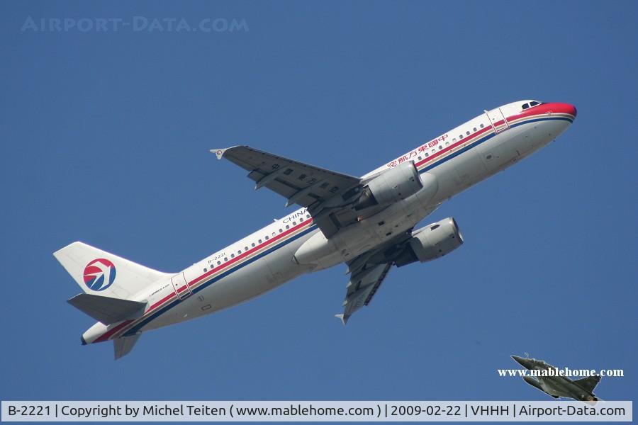 B-2221, 2003 Airbus A320-214 C/N 1639, China Eastern Airlines
