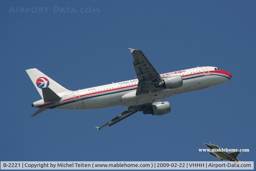 B-2221, 2003 Airbus A320-214 C/N 1639, China Eastern Airlines