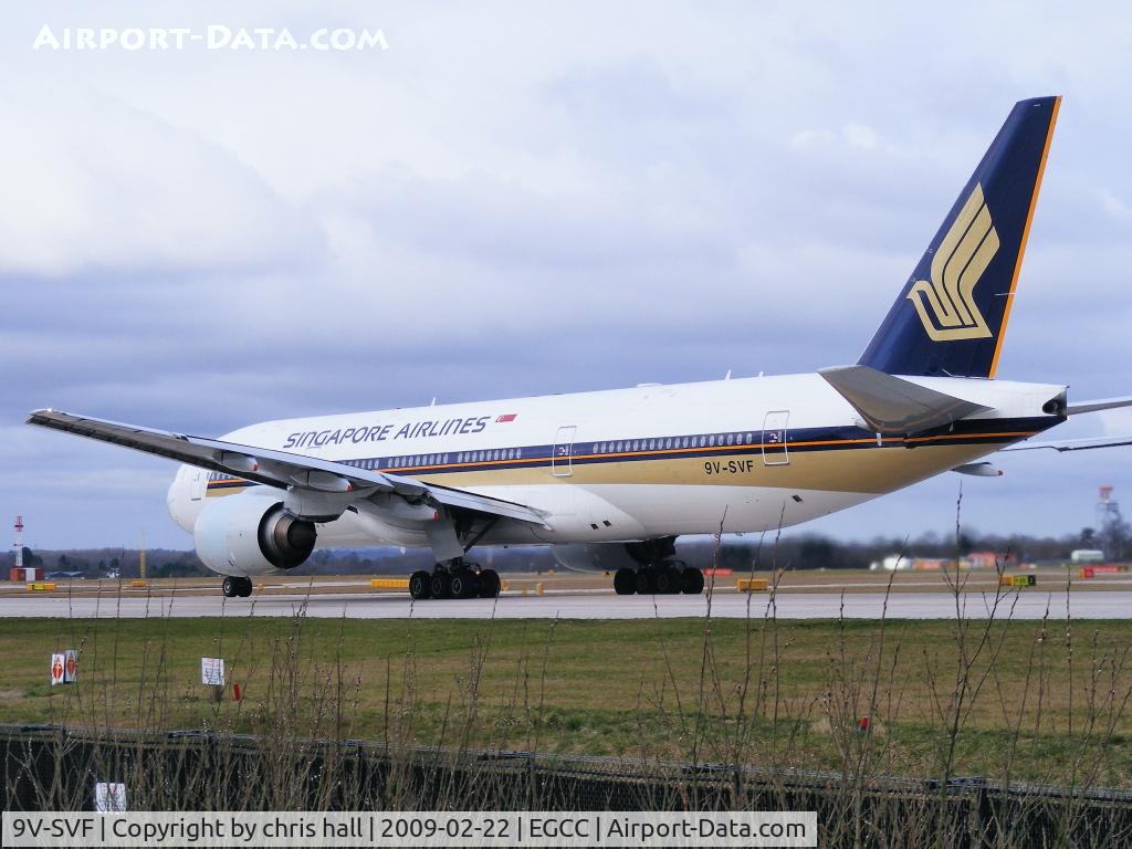 9V-SVF, 2001 Boeing 777-212/ER C/N 30871, Singapore Airlines