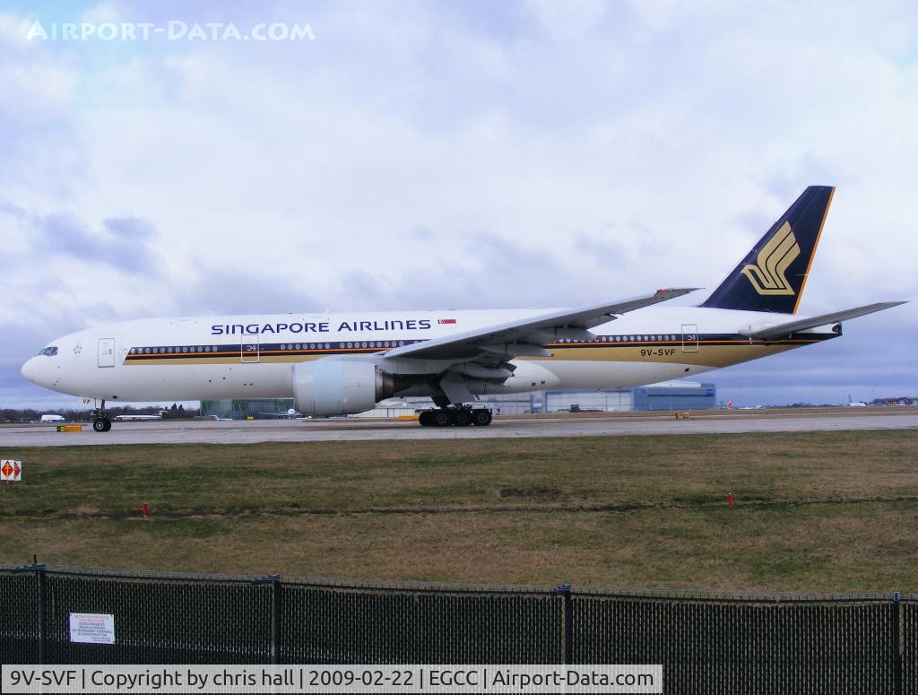 9V-SVF, 2001 Boeing 777-212/ER C/N 30871, Singapore Airlines