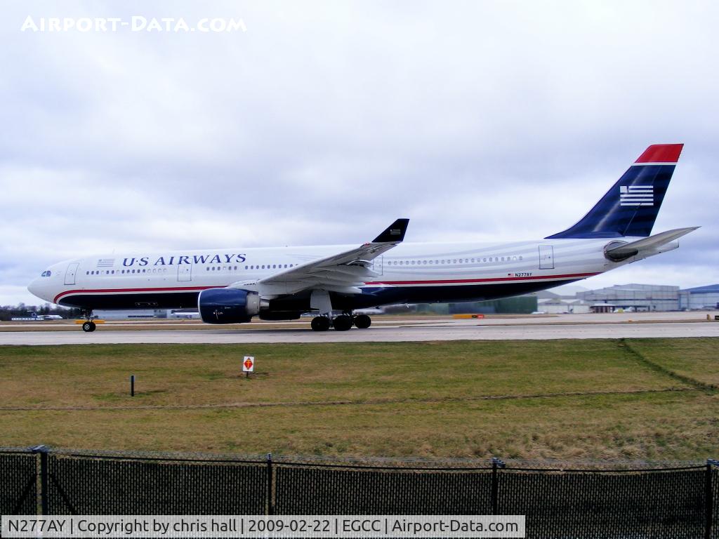 N277AY, 2001 Airbus A330-323 C/N 0380, US Airways