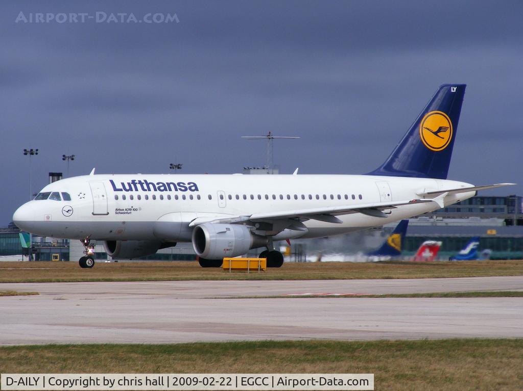D-AILY, 1998 Airbus A319-114 C/N 875, Lufthansa