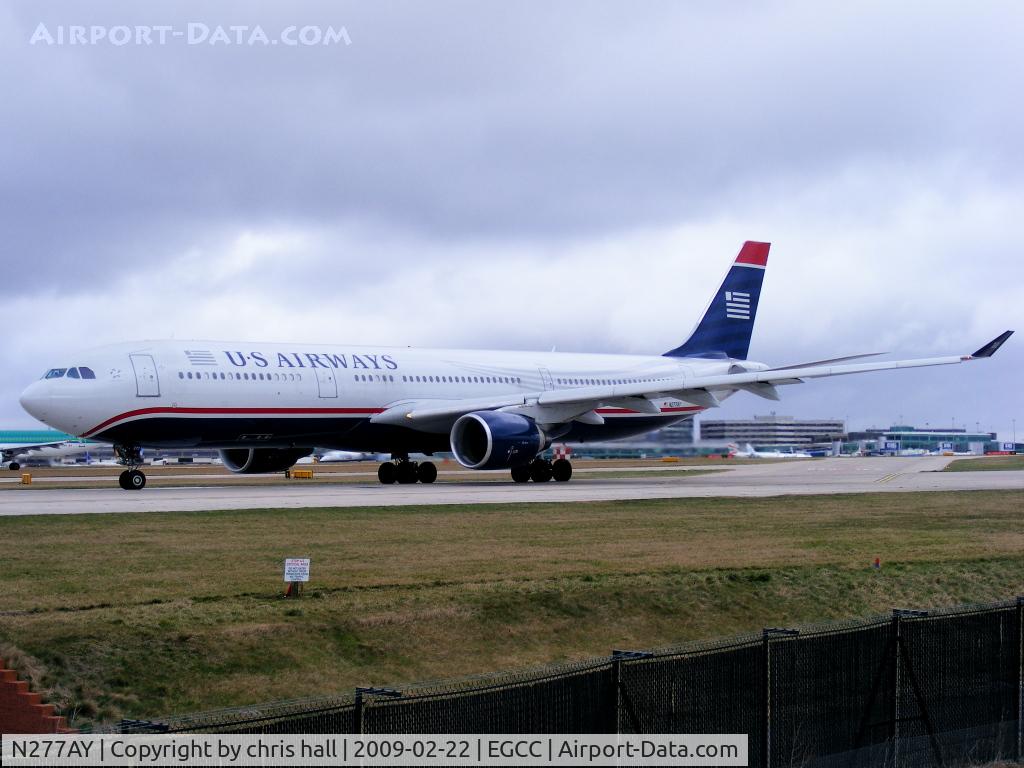 N277AY, 2001 Airbus A330-323 C/N 0380, US Airways