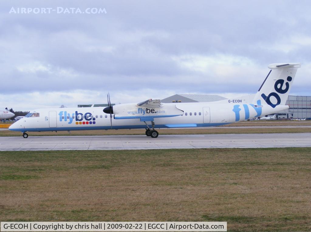 G-ECOH, 2008 De Havilland Canada DHC-8-402Q Dash 8 C/N 4221, flybe