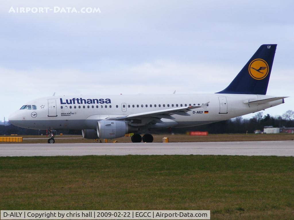 D-AILY, 1998 Airbus A319-114 C/N 875, Lufthansa
