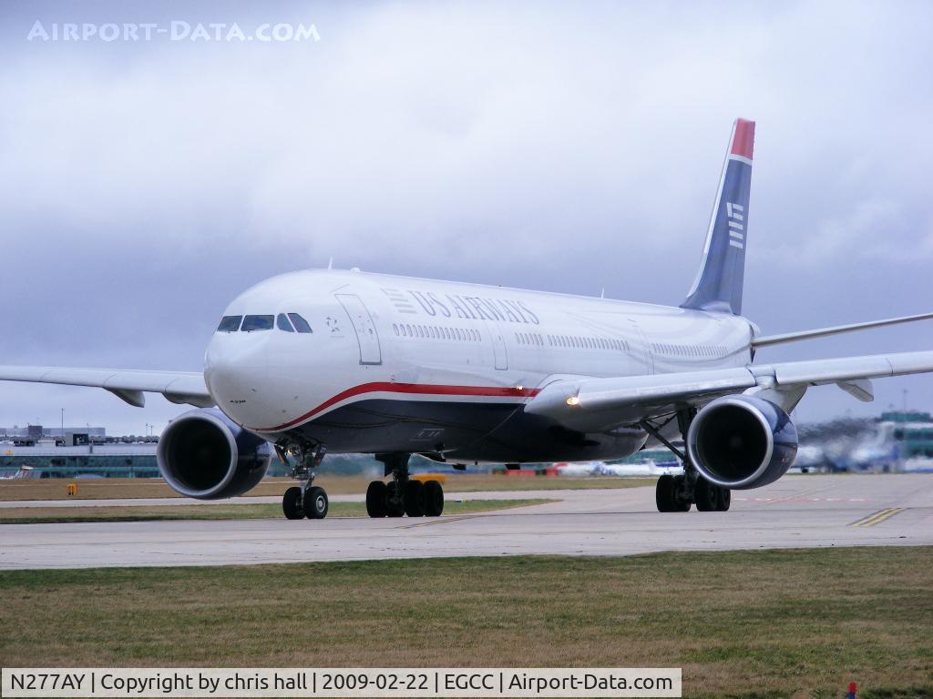 N277AY, 2001 Airbus A330-323 C/N 0380, US Airways