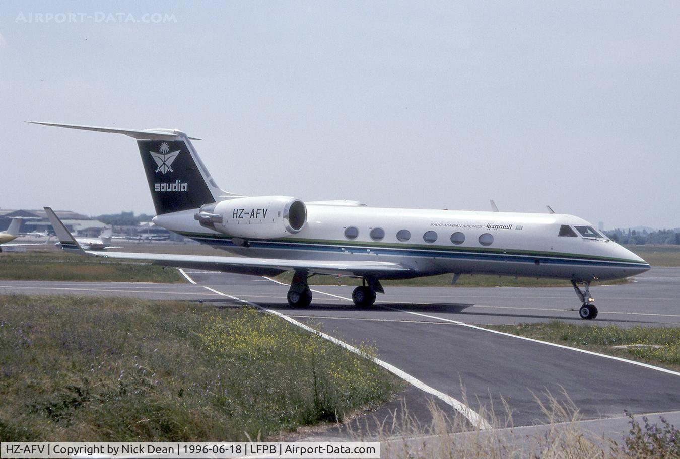 HZ-AFV, 1987 Gulfstream Aerospace Gulfstream IV C/N 1035, Paris Le Bourget
