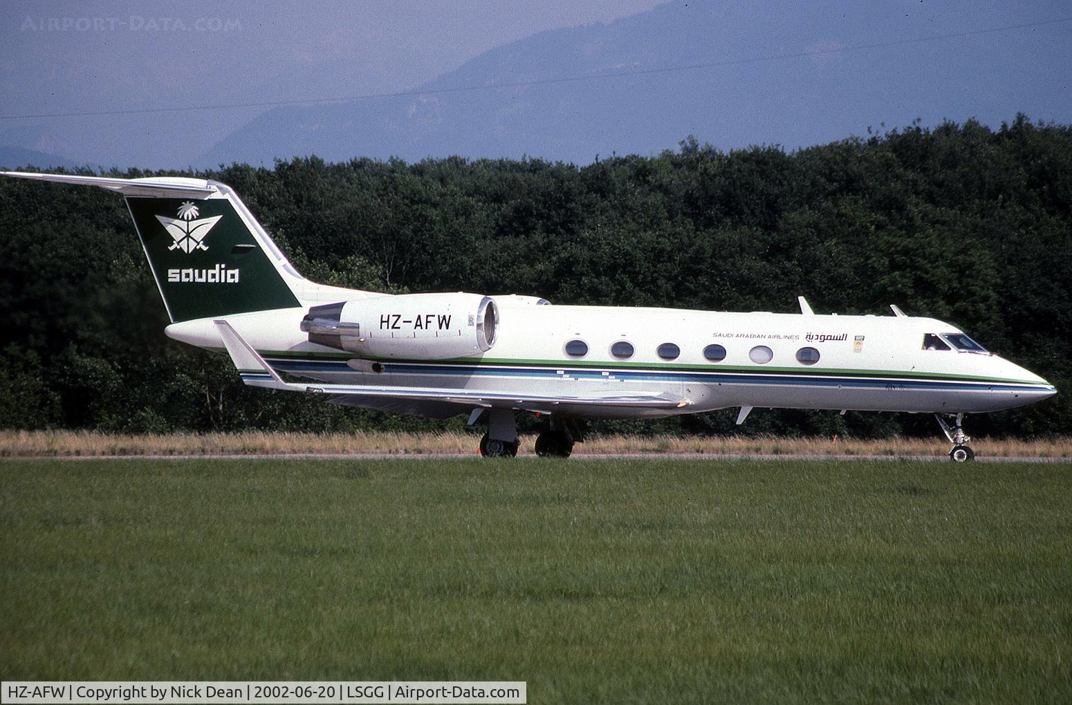 HZ-AFW, 1988 Gulfstream Aerospace Gulfstream IV C/N 1038, LSGG