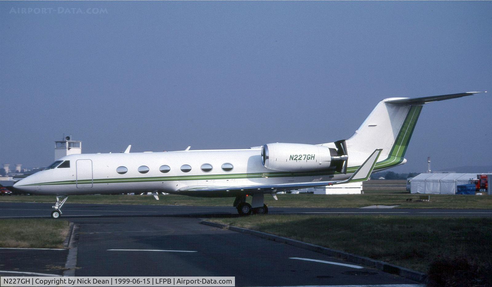 N227GH, 1988 Gulfstream Aerospace Gulfstream IV C/N 1045, Paris Le Bourget