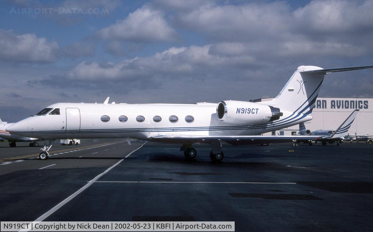 N919CT, 1988 Gulfstream Aerospace G-IV C/N 1051, KBFI