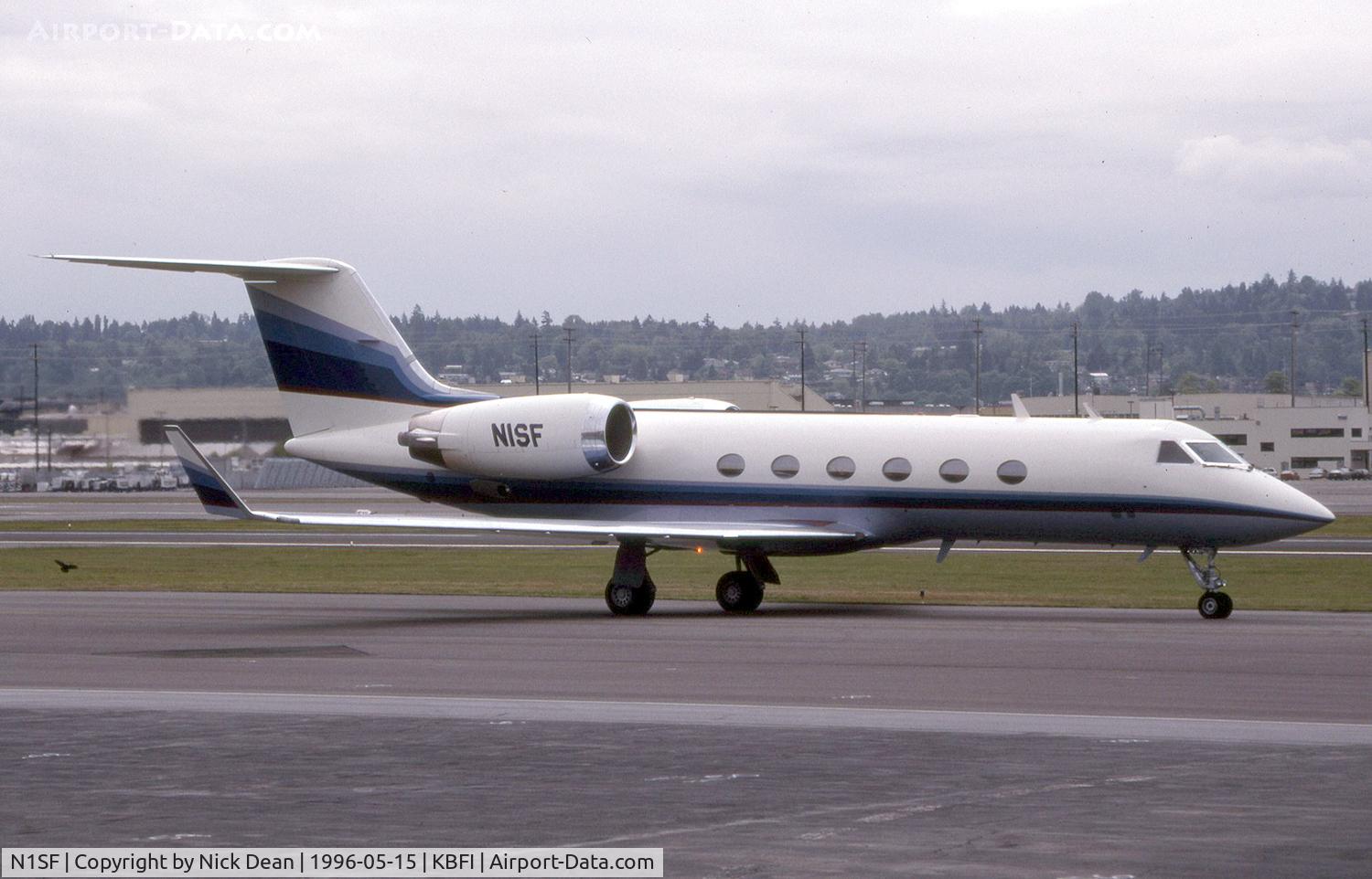 N1SF, 1988 Gulfstream Aerospace Gulfstream IV C/N 1060, KBFI