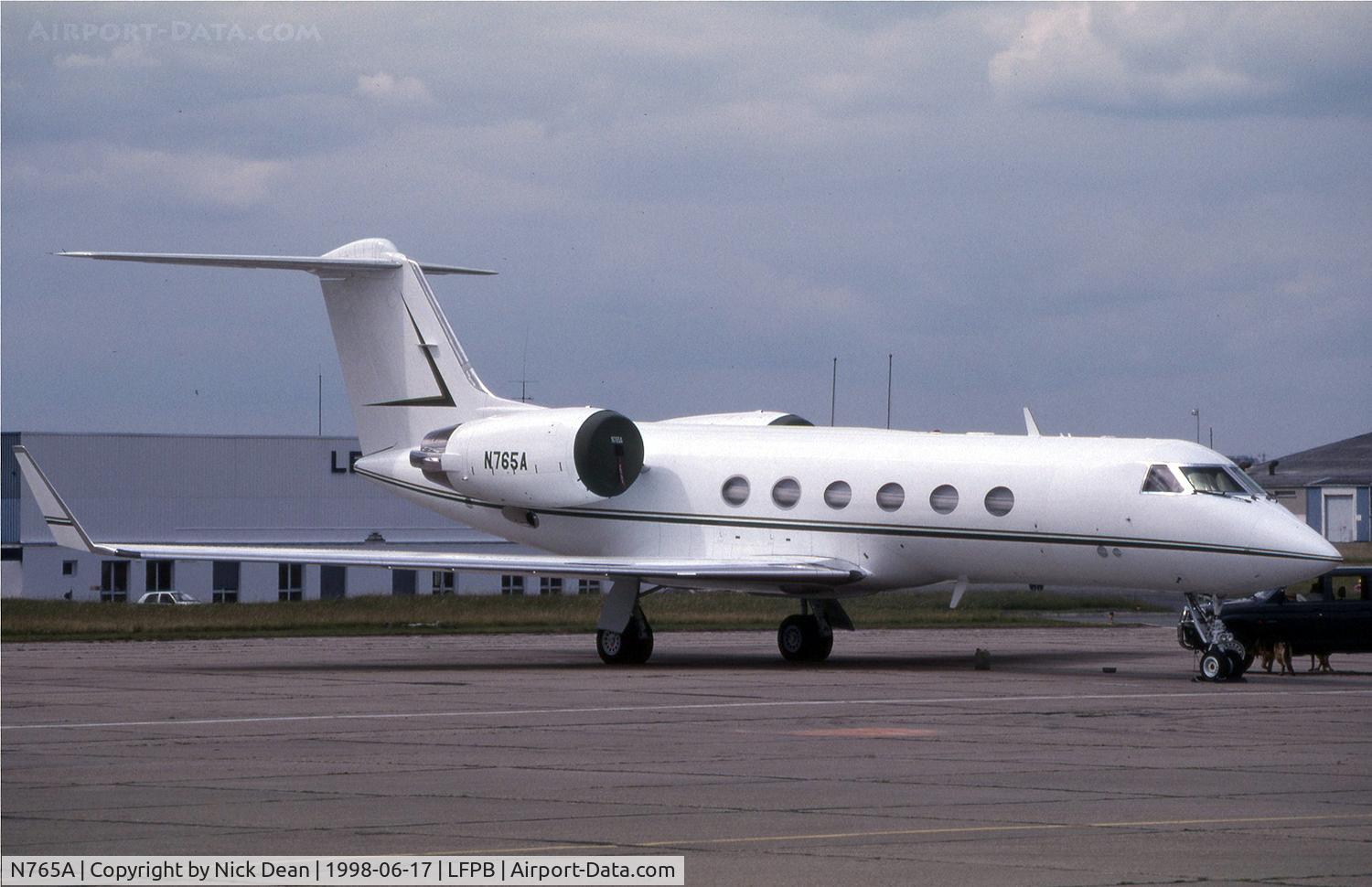 N765A, 1988 Gulfstream Aerospace Gulfstream IV C/N 1069, Paris Le Bourget