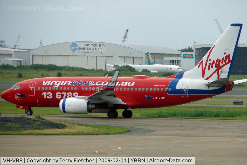 VH-VBP, 2001 Boeing 737-7BX C/N 30743, Virgin Blue B737 at Brisbane