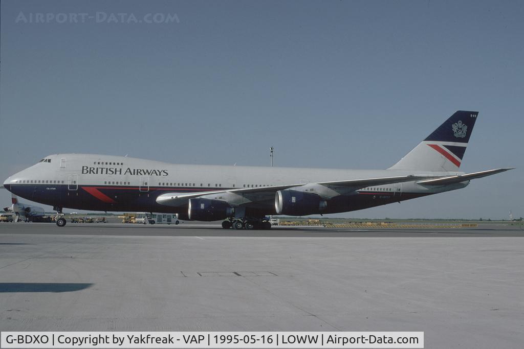 G-BDXO, 1987 Boeing 747-236B C/N 23799, British Airways Boeing 747-200